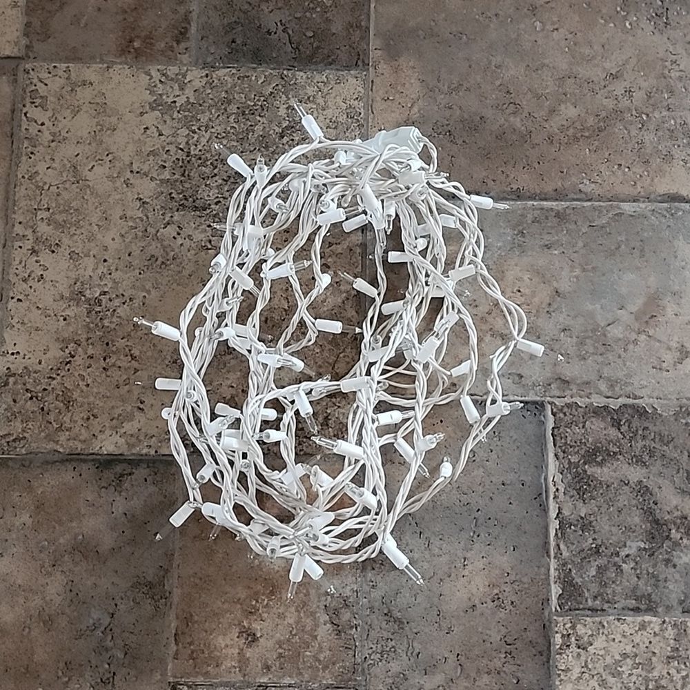 15ft White String Lights